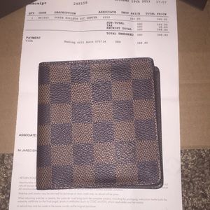 Louis Vuitton Damier Men's wallet